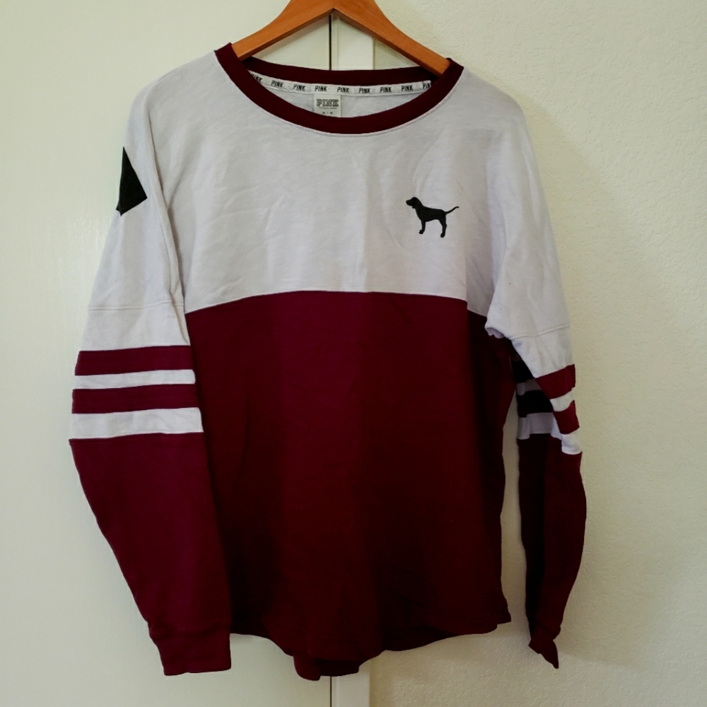 VS Pink long sleeve shirt size M